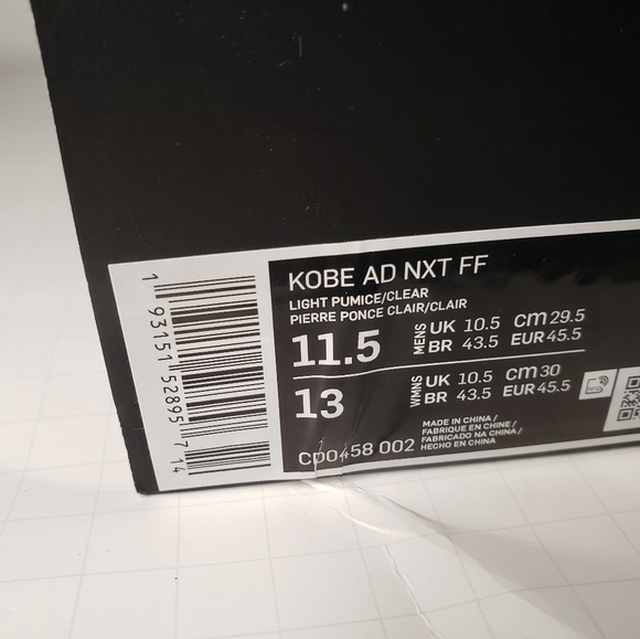 NIKE KOBE AD NXT FF MULTI-COLOR [CD0458-002] 11.5 - Picture 11 of 15